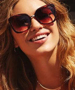 New Arrivals Quay Capricorn Tortoise Brown Sunglasses