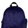 New Arrivals Skinny Dip Charlie Navy Fur Mini Backpack