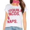 Chaser Tacos & Naps Tee New Arrivals