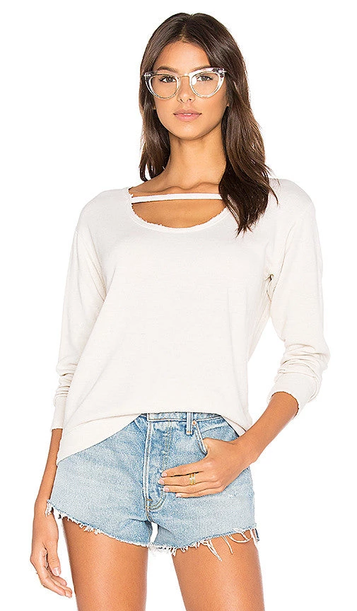 LNA Maya Sweatshirt Mineral Bone 3 LNA Maya Sweatshirt Mineral Bone