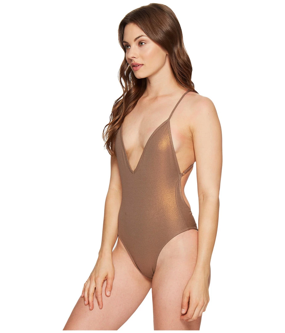 New Arrivals Blue Life Plunge One Piece Swim Coppertone 4 New Arrivals Blue Life Plunge One Piece Swim Coppertone
