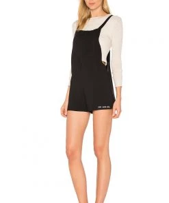Wildfox Short Overall Tie Back Romper