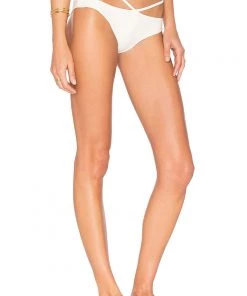 Lovers + Friends Jet Setting Swim Bottom Ivory New Arrivals