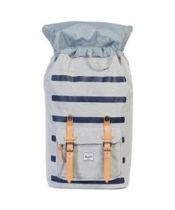 ACCESSORIES Herschel Little America Backpack Light Grey Crosshatch