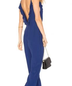 New Arrivals Privacy Please Bedford Jumpsuit Navy