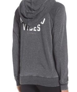 Spiritual Gangster Mermaid Vibes Dharma Zip Hoodie Activewear