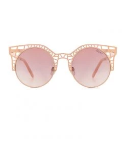 New Arrivals Quay Fleur Rose Gold Sunglasses