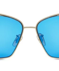 Diff Eyewear Gold Blue Mirror Becky Sunglasses 7 Diff Eyewear Gold Blue Mirror Becky Sunglasses