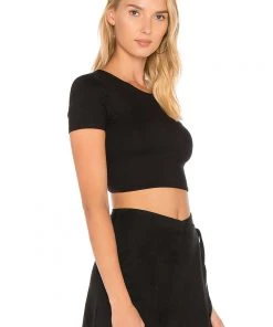 Privacy Please Howell Twist Back Top Tops