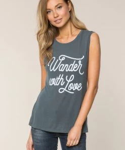 New Arrivals Spiritual Gangster Wander With Love Chakra Tank Army