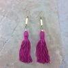 Vanessa Mooney The Natalia Tassel Earrings Pink