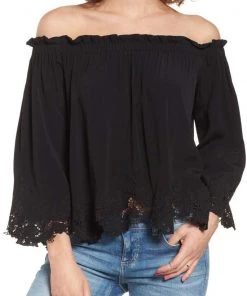New Arrivals ASTR Analena Off Shoulder Top