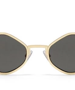New Arrivals Quay X Kylie Purple Honey Gold Green Lens Sunglasses