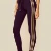Blue Life Fit Sporty Striped Jogger Legging