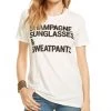 New Arrivals Chaser Champagne & Sweatpants Tee