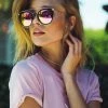 Diff Eyewear Zoey Black Pink Sunglasses 2 Diff Eyewear Zoey Black Pink Sunglasses