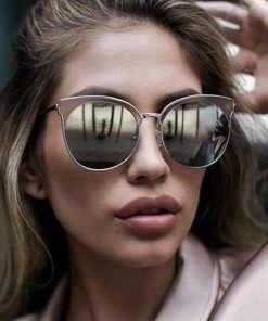 Quay Mia Bella Pink Silver Sunglasses New Arrivals