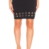 Mink Pink MINKPINK Eyelet Rib Skirt New Arrivals