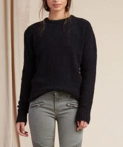 Lovers + Friends Lovely Lines Sweater Black New Arrivals