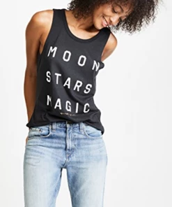 Spiritual Gangster Moon Stars Magic Studio Tank Activewear