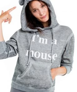 Wildfox I'm A Mouse Cuddles Mouse Hoodie Sweaters & Knits