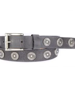 New Arrivals Brave Bellsie Studded Newport Leather Belt