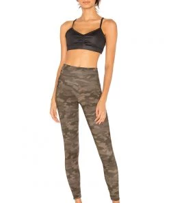 Activewear Onzie High Rise Green Camo Leggings