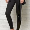 New Arrivals David Lerner Starburst Zip Combo Vinyl Leggings