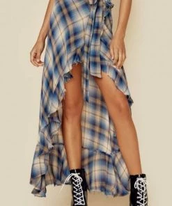 Skirts Blue Life Flannel Laura Skirt