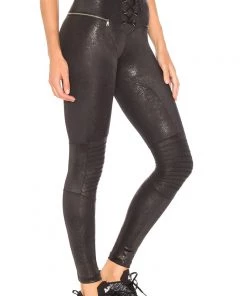 Activewear Blue Life Fit Easy Rider Legging Metallic Black