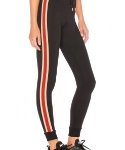 Blue Life Sporty Striped Jogger Pant Leggings