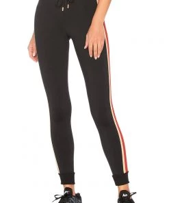 Blue Life Sporty Striped Jogger Pant Leggings