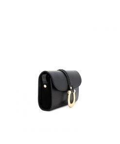 Sancia Maela Mini Black Leather Bag New Arrivals