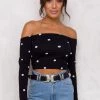 Motel Polka Dot Gaga Top New Arrivals