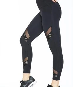 Activewear Onzie High Rise Sporty Mesh Legging Black