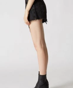 New Arrivals Blank NYC Blackbuster High Rise Jean Shorts