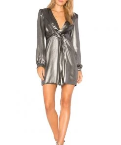 Dresses ASTR Dominique Metallic Dress