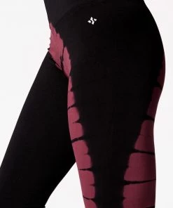 Nux V-Ankle Tie Dye Pant Legging Brick