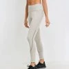 Mono B Zig Zag Wraparound Leggings Sand