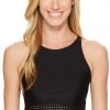 Activewear Onzie Sleeveless Crop Top Peep Mesh