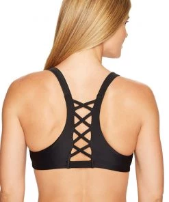 New Arrivals Onzie Weave Bra Black