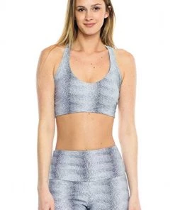 Activewear Onzie Wrap Bra White Venom