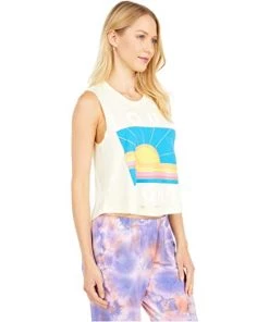 Activewear Spiritual Gangster Love And Light Crop Tank