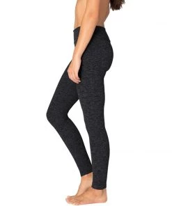 Beyond Yoga Space Dye Black Steel Leggings
