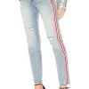 Blank NYC Now Or Never Stripe High Rise Jeans