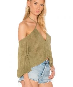 Blue Life Sophia Top Spanish Olive