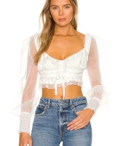 For Love And Lemons Gabrielle Top New Arrivals