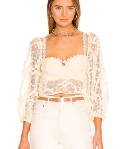 New Arrivals For Love And Lemons Ysabelle Crop Top