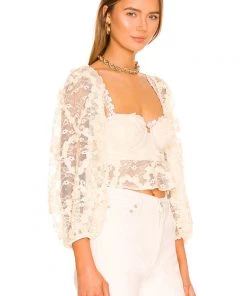 New Arrivals For Love And Lemons Ysabelle Crop Top