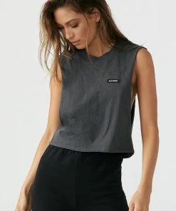 Joah Brown Cut Off Boyfriend Crop Tank Top 8 Joah Brown Cut Off Boyfriend Crop Tank Top